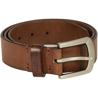 Deerhunter Leather Belt - 4cm Wide Cognac Brown - 115cm Deerhunter Leather Belt - 4cm Wide Cognac Brown - 115cm