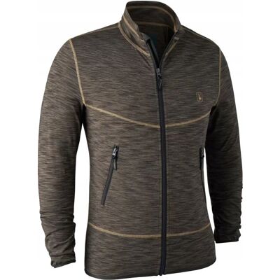 Deerhunter Norden Isolierte Fleecejacke - Braun/Meliert Deerhunter Norden Isolierte Fleecejacke - Braun/Meliert