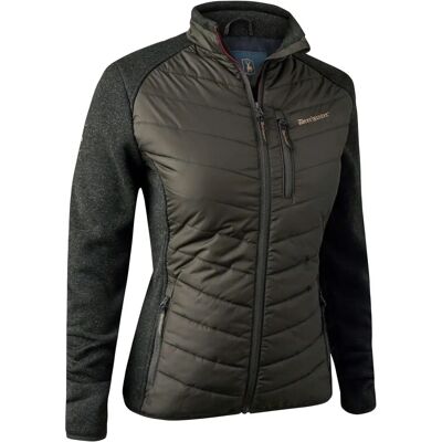 Deerhunter Damen Caroline Wattiert Jacke - Grün - Jacke Deerhunter Damen Caroline Wattiert Jacke - Grün - Jacke