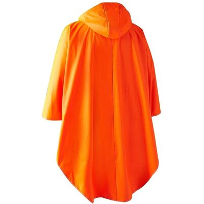 Deerhunter Orange Hurricane Regenponcho - XXL, 3XL, 4XL - Regencape Deerhunter Orange Hurricane Regenponcho - XXL, 3XL, 4XL - Regencape