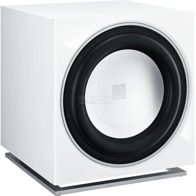 Dali E-12 F Subwoofer Blanc - Actif 170 W - Publicité Dali E-12 F Subwoofer Blanc - Actif 170 W - Publicité