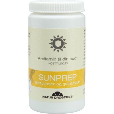 Natur Sunprep Betakaroten & Granateple 90 Vegetabilske Kapsler - Kosttilskudd Natur Sunprep Betakaroten & Granateple 90 Vegetabilske Kapsler - Kosttilskudd