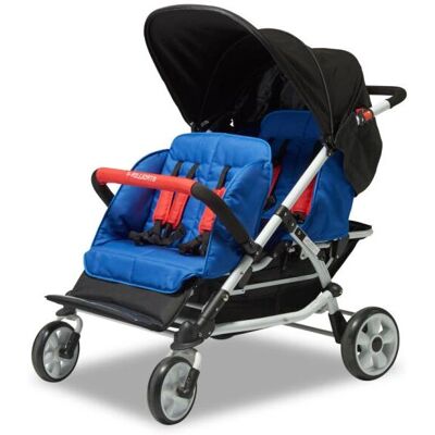 Winther - Buggy 4 Kids - Aluminium - 4 Sitze - Stroller Winther - Buggy 4 Kids - Aluminium - 4 Sitze - Stroller