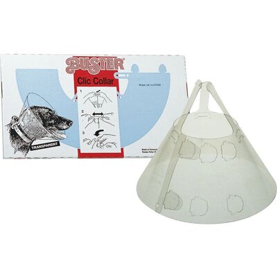 Collare E Trasparente 12,5cm Buster - Protezione Post-Operatoria Collare E Trasparente 12,5cm Buster - Protezione Post-Operatoria