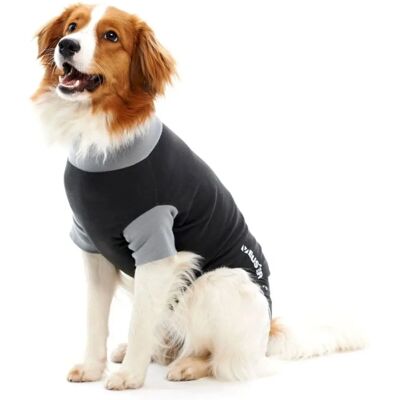 Combinaison EasyGo de Buster pour Chiens et Chats - Noir/Gris - 2XL - Publicité Combinaison EasyGo de Buster pour Chiens et Chats - Noir/Gris - 2XL - Publicité