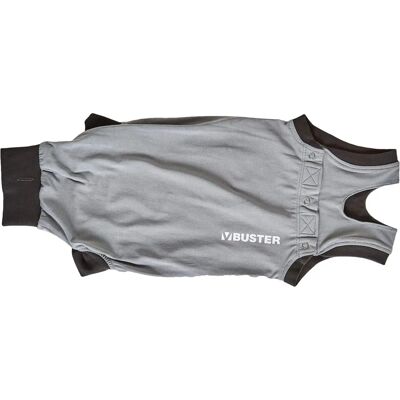 Combinaison EasyGo pour chiens et chats - Gris/noir - Petit - 43cm - Publicité Combinaison EasyGo pour chiens et chats - Gris/noir - Petit - 43cm - Publicité