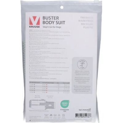 Kruuse - Buster Body Suit - Dusty Green - Small Kruuse - Buster Body Suit - Dusty Green - Small