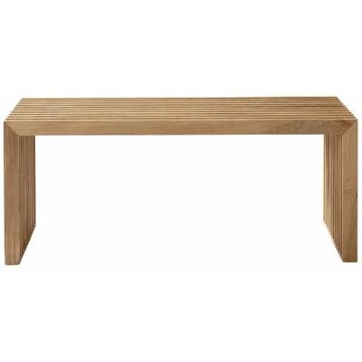 Cinas Teak-Innenschaukelbank - 104x35cm - Modernes Design Cinas Teak-Innenschaukelbank - 104x35cm - Modernes Design