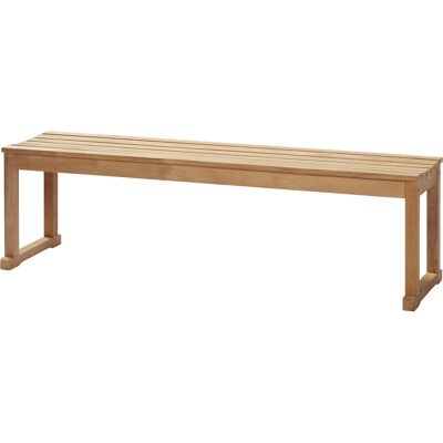 Cinas teak trädgårdsbänk - 150x43 cm - Utemöbler Cinas teak trädgårdsbänk - 150x43 cm - Utemöbler