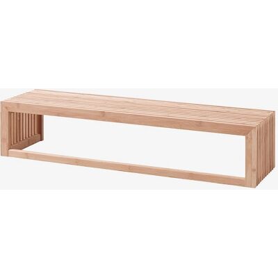Cinas Wandgarderobe mit Regal - Bambus Modernes Design Cinas Wandgarderobe mit Regal - Bambus Modernes Design