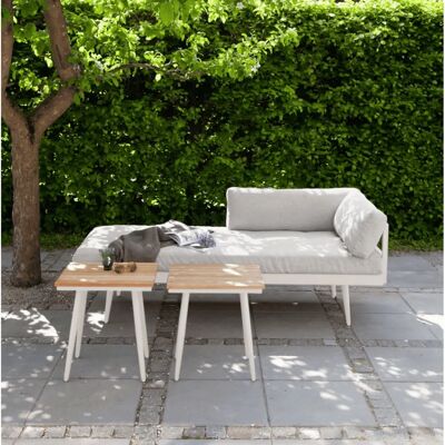 Cinas - Rio Daybed - Sandy Grey - Aluminium - Daybed Cinas - Rio Daybed - Sandy Grey - Aluminium - Daybed