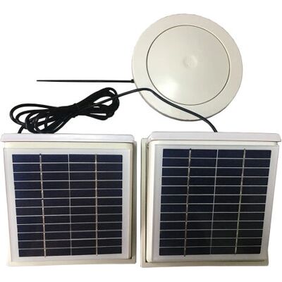 Thermex 200.21.3100.2 - Wandventilator mit Solarpanel Thermex 200.21.3100.2 - Wandventilator mit Solarpanel