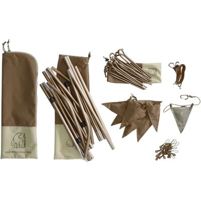 Nordisk Ydun Mini Colour Pack - Marrón - Accessoire de Camping - Publicité Nordisk Ydun Mini Colour Pack - Marrón - Accessoire de Camping - Publicité