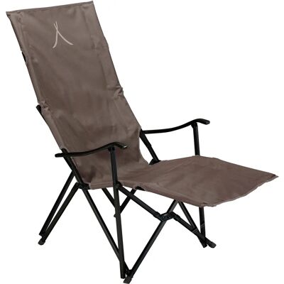 Grand Canyon EL TOVAR LOUNGER - Chaise de camping, gris, haut dossier, aluminium - Publicité Grand Canyon EL TOVAR LOUNGER - Chaise de camping, gris, haut dossier, aluminium - Publicité