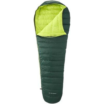 Nordisk TENSION MUMMY 500 - Sacco a pelo in piuma - XL - Chiusura zip a sinistra - Scarab / verde giallo - 3 stagioni Nordisk TENSION MUMMY 500 - Sacco a pelo in piuma - XL - Chiusura zip a sinistra - Scarab / verde giallo - 3 stagioni