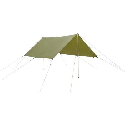 Nordisk Voss 9 PU Tarp - Versatile Dark Olive Shelter Nordisk Voss 9 PU Tarp - Versatile Dark Olive Shelter