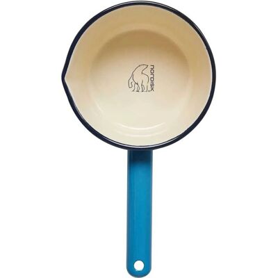 Nordisk Sky Blue Retro Cazo de Acero Esmaltado - Cazo Nordisk Sky Blue Retro Cazo de Acero Esmaltado - Cazo