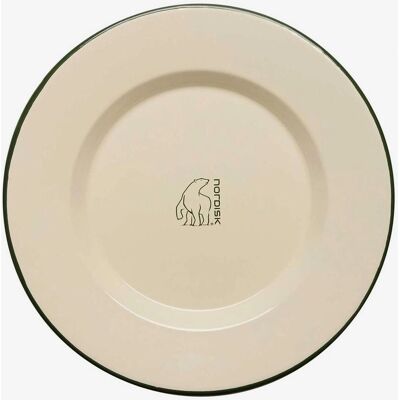 Plato Nordisk Madam BLa - Crema - 24,5cm - Placa Plato Nordisk Madam BLa - Crema - 24,5cm - Placa