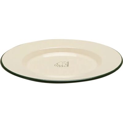 Plato Nordisk Madam BLa - Crema - 24,5cm - Placa Plato Nordisk Madam BLa - Crema - 24,5cm - Placa