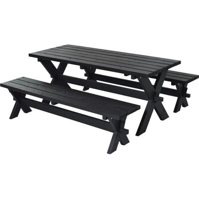 Plus Den Tuin Tafel en Bank Set - Klassiek Tuinmeubilair Plus Den Tuin Tafel en Bank Set - Klassiek Tuinmeubilair
