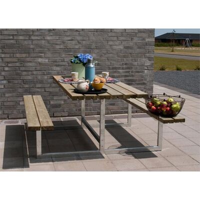Conjunto de comedor de jardín PLUS "Basic" - Capacidad 6 personas Conjunto de comedor de jardín PLUS "Basic" - Capacidad 6 personas