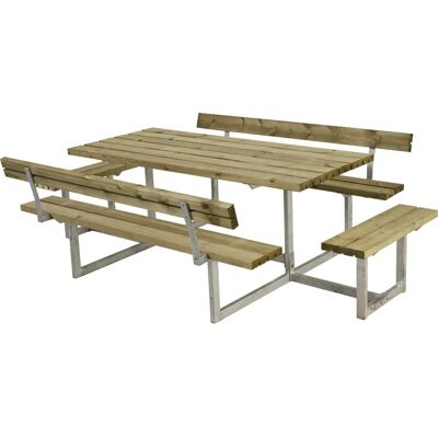Plus FSC Gartentisch- und Stuhlset - Kiefer / Fichte - Wetterbeständig Plus FSC Gartentisch- und Stuhlset - Kiefer / Fichte - Wetterbeständig