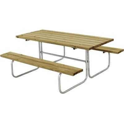 Conjunto de asientos para grupos Kaiserkraft 1770mm Natural - Mobiliario de exterior Conjunto de asientos para grupos Kaiserkraft 1770mm Natural - Mobiliario de exterior
