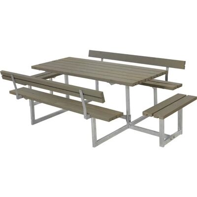 Plus Gartenmöbelset - FSC Holz Stahl Gartentisch 8 Plätze Plus Gartenmöbelset - FSC Holz Stahl Gartentisch 8 Plätze