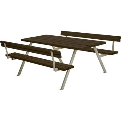 Kaiserkraft Groepsbank 1770mm met Rugleuning - Tuinmeubilair Kaiserkraft Groepsbank 1770mm met Rugleuning - Tuinmeubilair