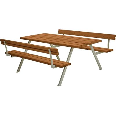 Kaiserkraft Bank, 6 Personen, Teak, Outdoor - Sitzmöbel für Gruppen Kaiserkraft Bank, 6 Personen, Teak, Outdoor - Sitzmöbel für Gruppen