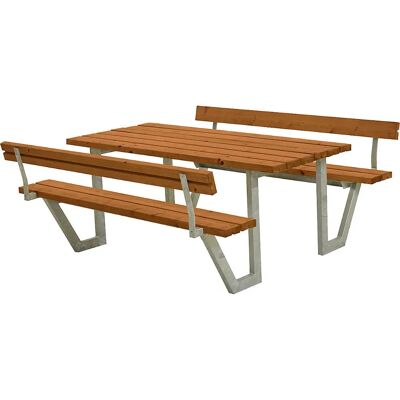 Set da pranzo da giardino Plus Wega - Mobili da esterno in teak Set da pranzo da giardino Plus Wega - Mobili da esterno in teak