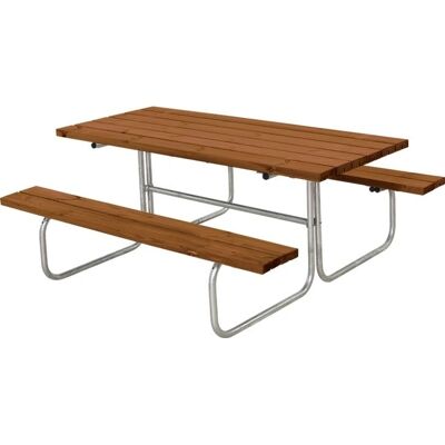 Plus Tuinmeubelset - Teak, FSC, 177x155 cm Plus Tuinmeubelset - Teak, FSC, 177x155 cm