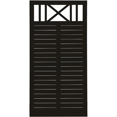 Plus - Nostalgi - Zwart - 90x180 cm - Garden Fence Plus - Nostalgi - Zwart - 90x180 cm - Garden Fence