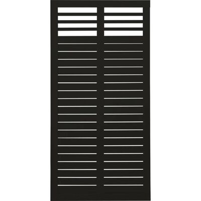 Decora Tuinscherm - Zwart 90x180cm Decora Tuinscherm - Zwart 90x180cm