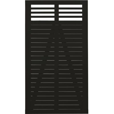 Decora Schwarzes Holz-Gartentor - 100x180cm Decora Schwarzes Holz-Gartentor - 100x180cm