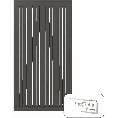 Plus - Tangent - Umbragrau - 95 x 180 cm - Gate Plus - Tangent - Umbragrau - 95 x 180 cm - Gate