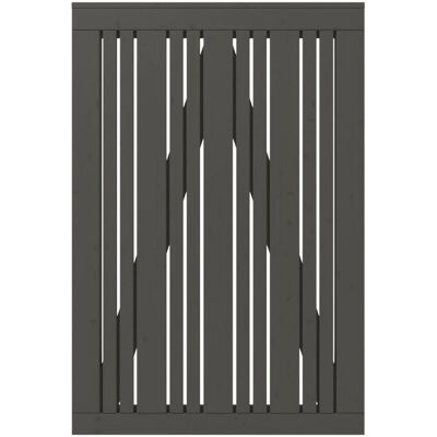 Plus - Tangent - Umbragrau - 95x140 - Nadelholz - Gartentor Plus - Tangent - Umbragrau - 95x140 - Nadelholz - Gartentor