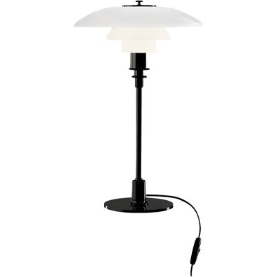 Louis Poulsen Schwarze PH 3/2 Tischlampe - Ikonisches Design Louis Poulsen Schwarze PH 3/2 Tischlampe - Ikonisches Design