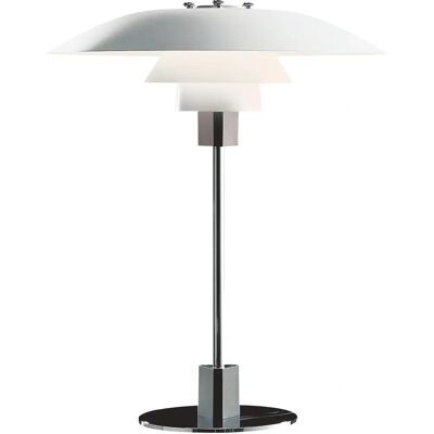 Louis Poulsen PH 4/3 Weiße Aluminium Tischlampe Louis Poulsen PH 4/3 Weiße Aluminium Tischlampe