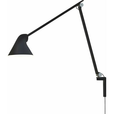 Louis Poulsen NJP Applique Murale - Bras Long - Noir Louis Poulsen NJP Applique Murale - Bras Long - Noir
