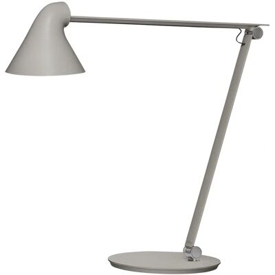 Louis Poulsen NJP Tischleuchte - Verstellbar, Warmweiß, Grau Louis Poulsen NJP Tischleuchte - Verstellbar, Warmweiß, Grau