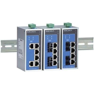 Moxa - EDS-P206A-4PoE-M-SC-T - 5-Port - PoE - Switch - Publicité Moxa - EDS-P206A-4PoE-M-SC-T - 5-Port - PoE - Switch - Publicité