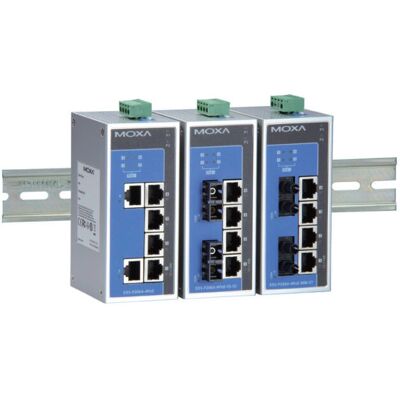 Moxa - EDS-P206A-4PoE-M-SC-T - 5-Port - PoE - Switch - Publicité Moxa - EDS-P206A-4PoE-M-SC-T - 5-Port - PoE - Switch - Publicité