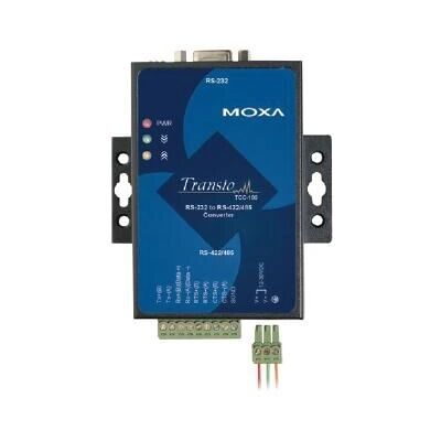 Moxa - TCC-100-T - RS-232 - RS-422/485 - Adaptateur série - Publicité Moxa - TCC-100-T - RS-232 - RS-422/485 - Adaptateur série - Publicité