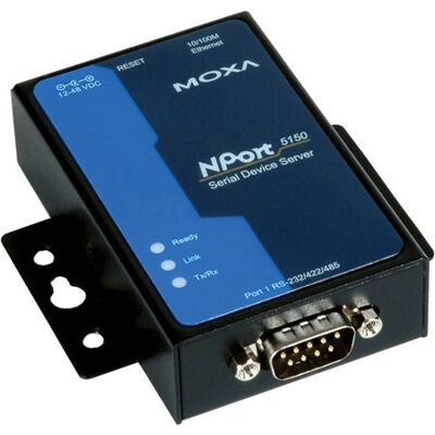 Moxa - NPort 5150 - 1 Port - 12-48Vdc - Geräteserver Moxa - NPort 5150 - 1 Port - 12-48Vdc - Geräteserver