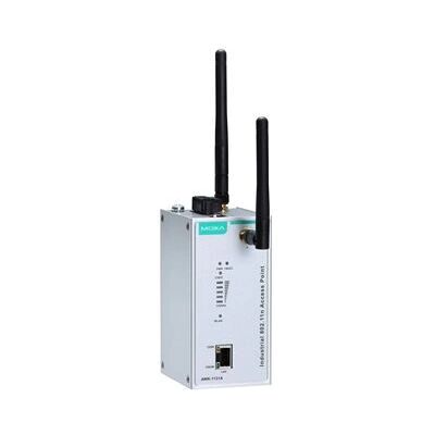 Moxa - AWK-1131A - 300 Mbps - 2.4/5 GHz - WLAN Access Point Moxa - AWK-1131A - 300 Mbps - 2.4/5 GHz - WLAN Access Point