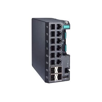 Moxa - EDS-4012-4GS-LV - 8-Port - 10/100 - Switch réseau - Publicité Moxa - EDS-4012-4GS-LV - 8-Port - 10/100 - Switch réseau - Publicité