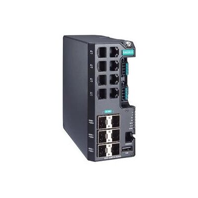Moxa - EDS-G4014-6QGS-LV - 10/100/1000 - Network switch - Publicité Moxa - EDS-G4014-6QGS-LV - 10/100/1000 - Network switch - Publicité