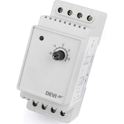 Danfoss DeviReg 330 Thermostat - Einstellbar, DIN-Schiene, -10 bis +10°C Danfoss DeviReg 330 Thermostat - Einstellbar, DIN-Schiene, -10 bis +10°C