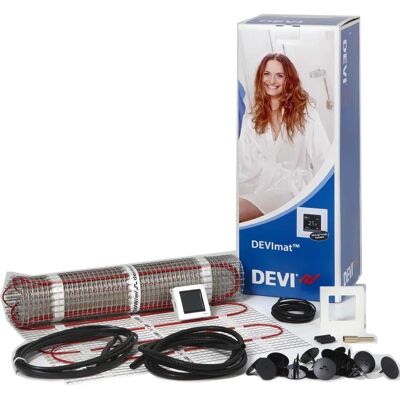 Devi 140F0817 Tappetino riscaldante per pavimenti 1,5 m² - Sistema di riscaldamento elettrico Devi 140F0817 Tappetino riscaldante per pavimenti 1,5 m² - Sistema di riscaldamento elettrico